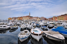 Rovinj - In Hafen